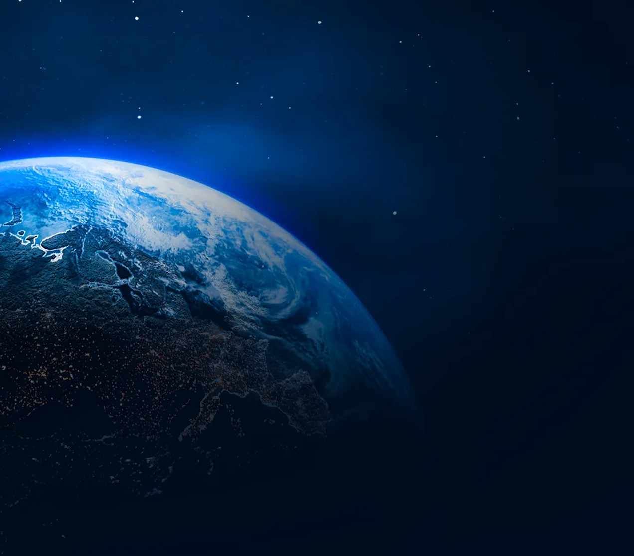 Vue satellite de la Terre
